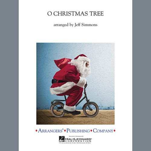 Jeff Simmons Jeff Simmons, O Christmas Tree - Conductor Score (Full Score), Concert Band