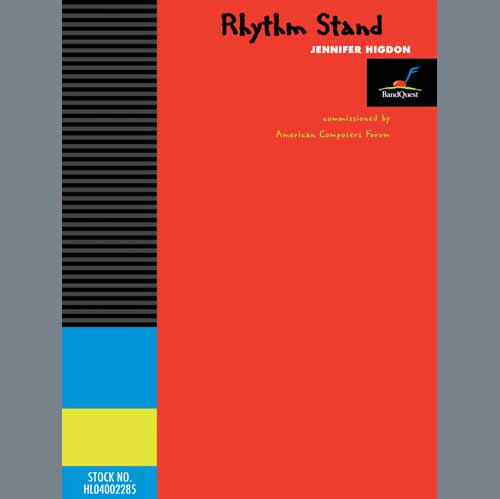 Jennifer Higdon, Rhythm Stand - Full Score, Concert Band