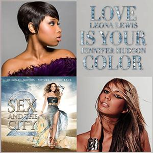 Jennifer Hudson featuring Leona Lewis, Love Is Your Color, Piano, Vocal & Guitar (Right-Hand Melody)