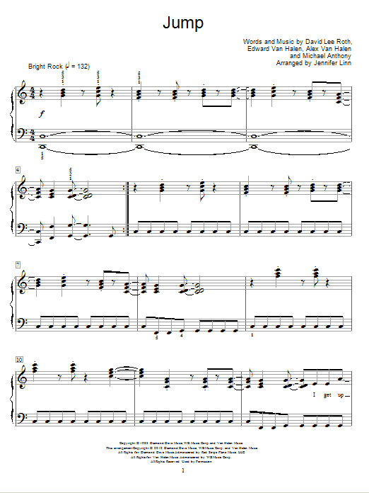 Jennifer Linn Jump Sheet Music Notes & Chords for Educational Piano - Download or Print PDF