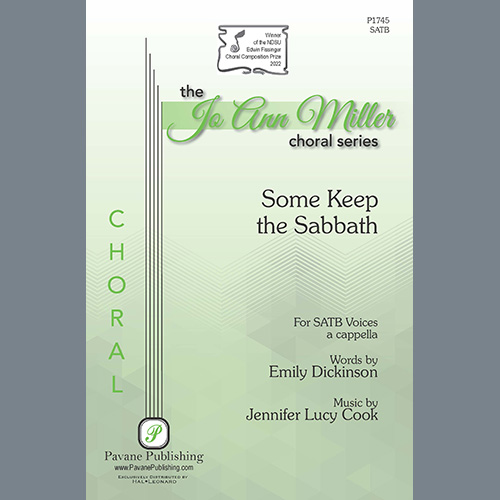 Jennifer Lucy Cook, Some Keep The Sabbath, SATB Choir