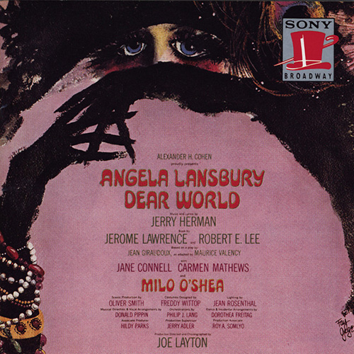 Jerry Herman, Through The Bottom Of The Glass (from Dear World), Piano, Vocal & Guitar Chords (Right-Hand Melody)
