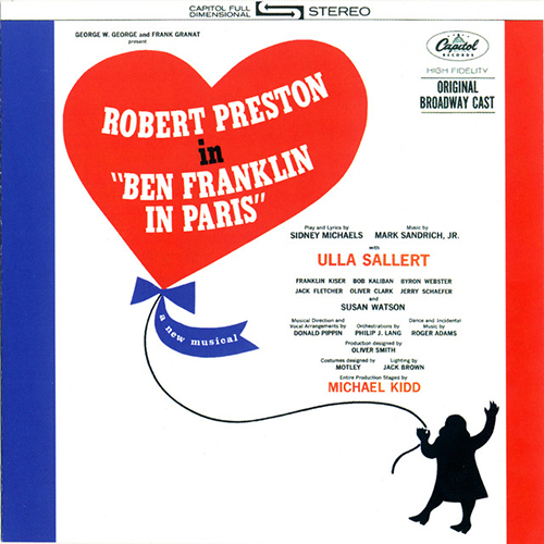 Jerry Herman, To Be Alone With You (from Ben Franklin In Paris), Piano, Vocal & Guitar Chords (Right-Hand Melody)