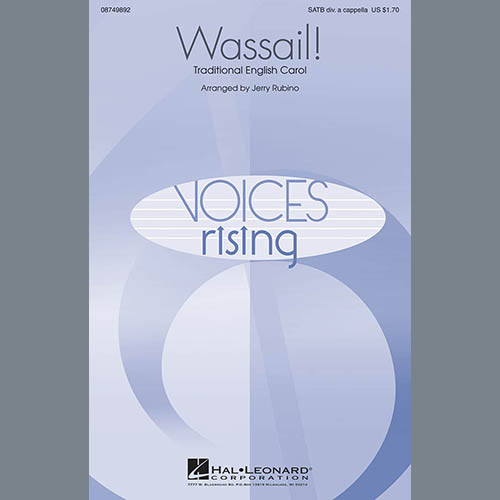 Jerry Rubino, Wassail Song, SATB