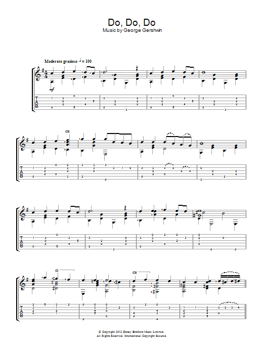 Jerry Willard Do Do Do Sheet Music Notes & Chords for Guitar - Download or Print PDF
