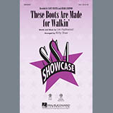 Download Jessica Simpson These Boots Are Made For Walkin' (arr. Kirby Shaw) sheet music and printable PDF music notes