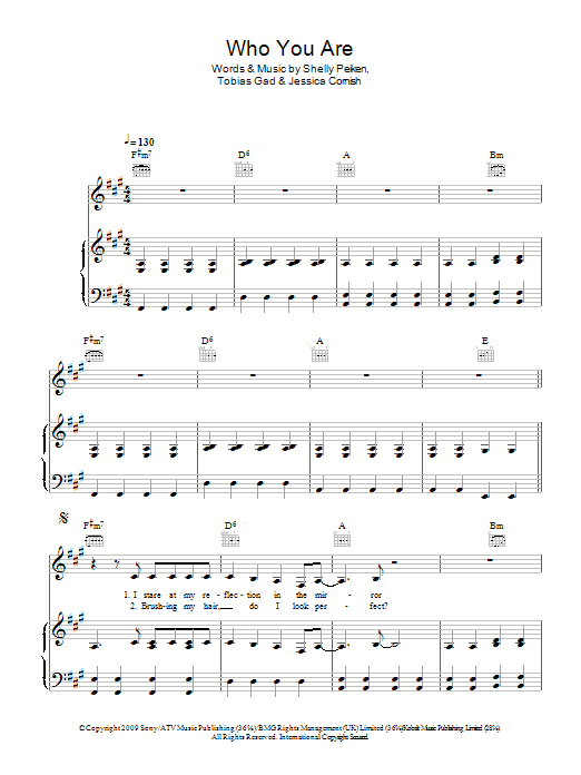 Jessie J Who You Are Sheet Music Notes & Chords for Beginner Piano - Download or Print PDF