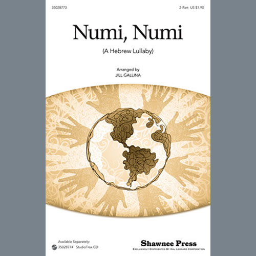 Yoel Engel, Numi, Numi (arr. Jill Gallina), 2-Part Choir
