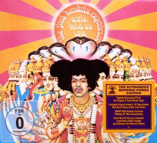Jimi Hendrix, Bold As Love, Bass Guitar Tab