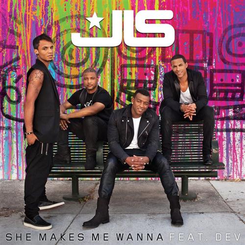 JLS featuring Dev, She Makes Me Wanna, Piano, Vocal & Guitar (Right-Hand Melody)