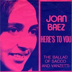 Joan Baez, Here's To You, Piano, Vocal & Guitar (Right-Hand Melody)