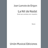 Download Joan Lamote de Grignon La Nit de Nadal sheet music and printable PDF music notes