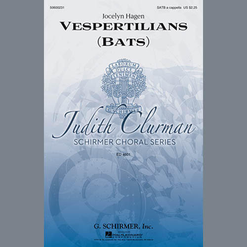 Jocelyn Hagen, Vespertilians, SATB