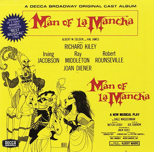 Joe Darion, Man Of La Mancha (I, Don Quixote), Piano, Vocal & Guitar (Right-Hand Melody)