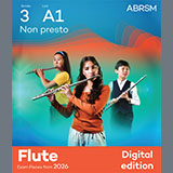 Download Johan Helmich Roman Non presto (Grade 3, list A1, from the ABRSM Flute Syllabus from 2026) sheet music and printable PDF music notes
