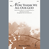 Download Johann Cruger Now Thank We All Our God (arr. Heather Sorenson) sheet music and printable PDF music notes