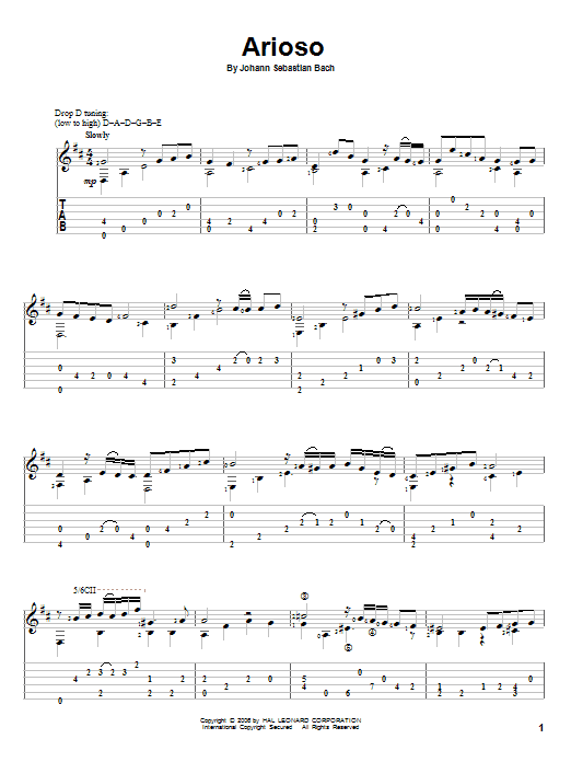 Johann Sebastian Bach Arioso Sheet Music Notes & Chords for Easy Piano - Download or Print PDF