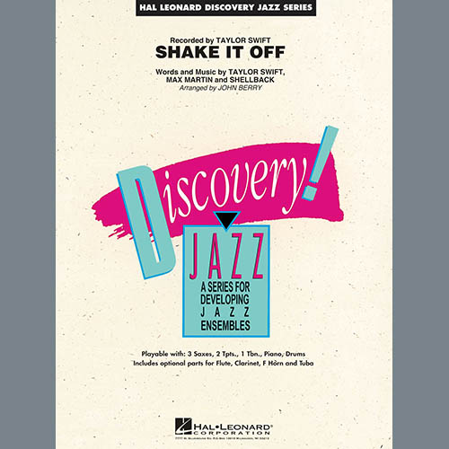 John Berry John Berry, Shake It Off - Conductor Score (Full Score), Jazz Ensemble