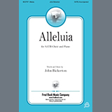 Download John Bickerton Alleluia sheet music and printable PDF music notes