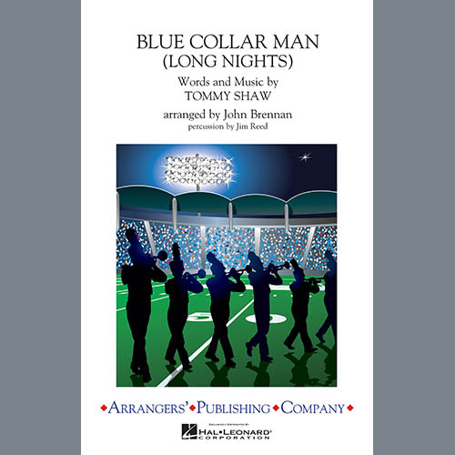 John Brennan, Blue Collar Man (Long Nights) - Cymbals, Marching Band