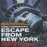 Download John Carpenter Escape From New York sheet music and printable PDF music notes