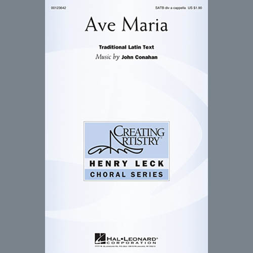 John Conahan, Ave Maria, SATB