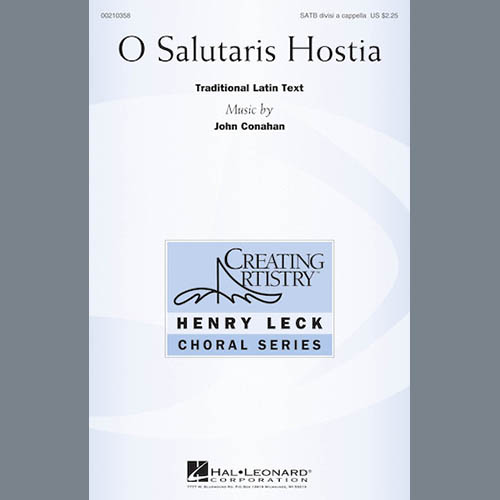 John Conahan, O Salutaris Hostia, SATB