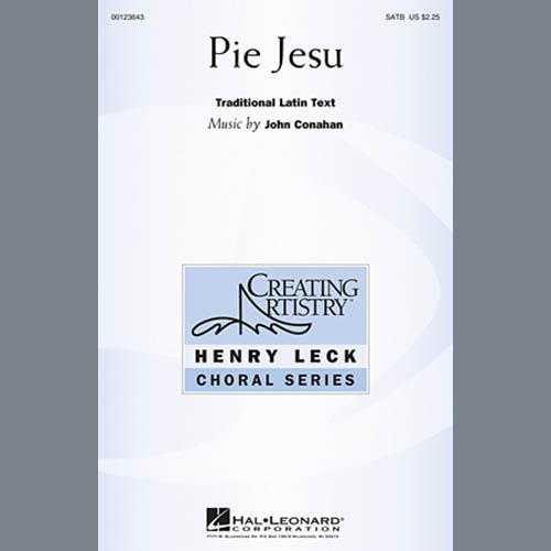 John Conahan, Pie Jesu, SATB