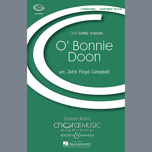 John Floyd Campbell, O' Bonnie Doon, 3-Part Treble