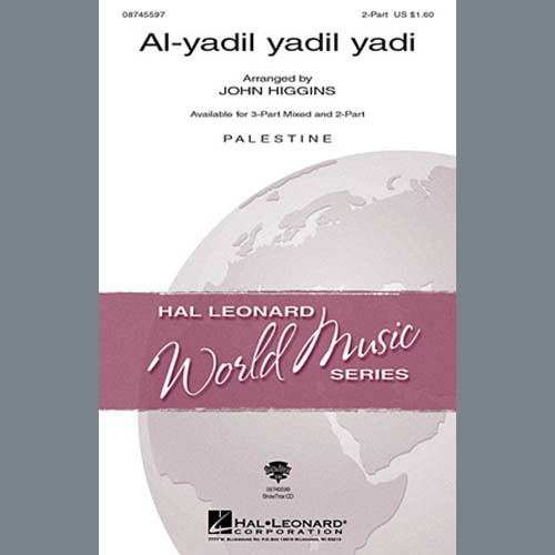 John Higgins, Al-Yadil Yadil Yadi, 2-Part Choir