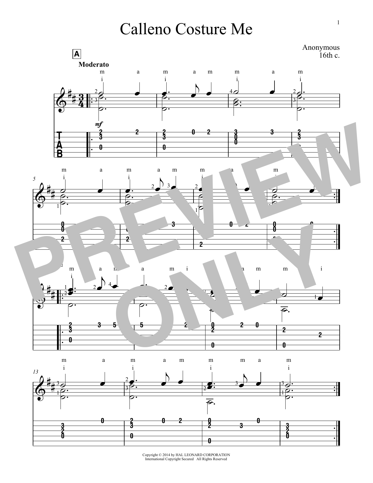 John Hill Calleno Costure Me Sheet Music Notes & Chords for Guitar Tab - Download or Print PDF John Hill Calleno Costure Me Sheet Music Notes & Chords for Guitar Tab - Download or Print PDF