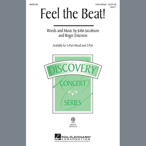John Jacobson, Feel The Beat!, 3-Part Mixed