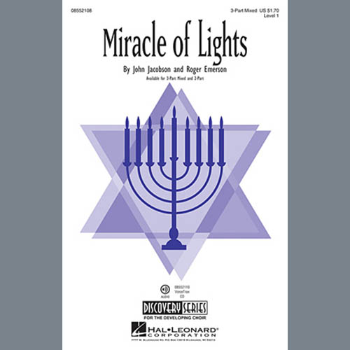 John Jacobson, Miracle Of Lights, 3-Part Mixed