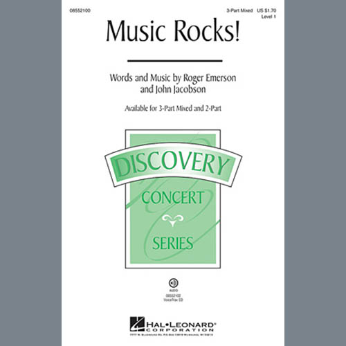 John Jacobson, Music Rocks!, 3-Part Mixed