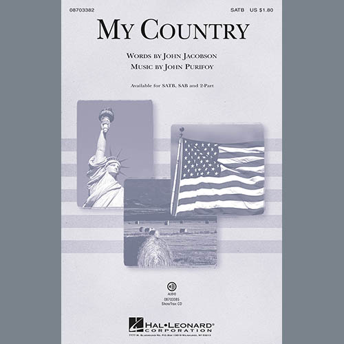 John Jacobson, My Country, SATB