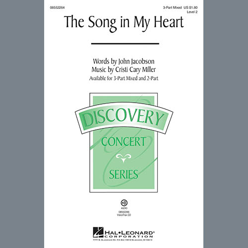 John Jacobson, The Song In My Heart, 3-Part Mixed