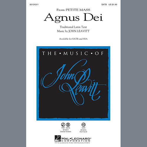 John Leavitt, Agnus Dei (from Petite Mass), SSA