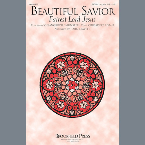 John Leavitt, Beautiful Savior, SATB