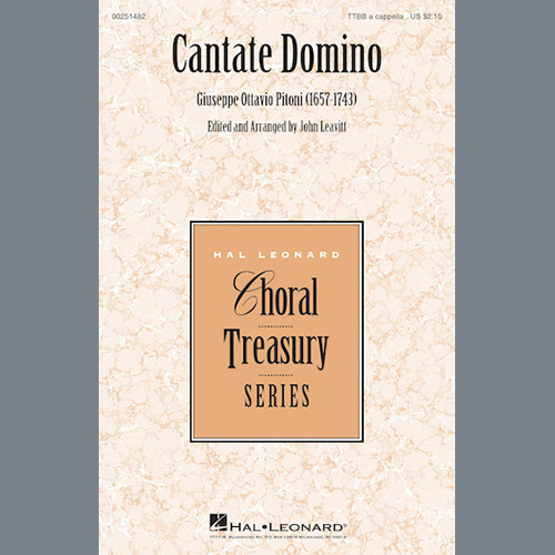 John Leavitt, Cantate Domino, TTBB