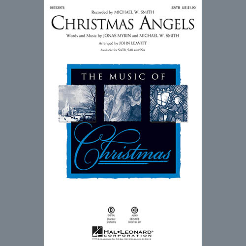 John Leavitt, Christmas Angels - Harp, Choir Instrumental Pak