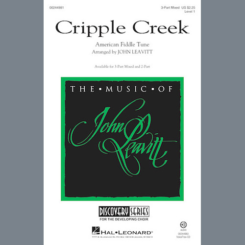 John Leavitt, Cripple Creek, 3-Part Mixed