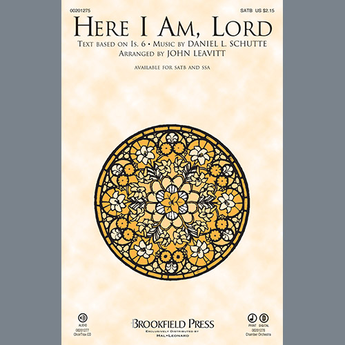 John Leavitt, Here I Am, Lord, SATB