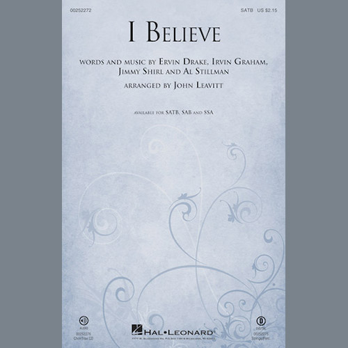 John Leavitt, I Believe, SATB