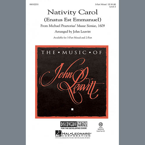 John Leavitt, Nativity Carol (Enatus Est Emmanuel), 2-Part Choir