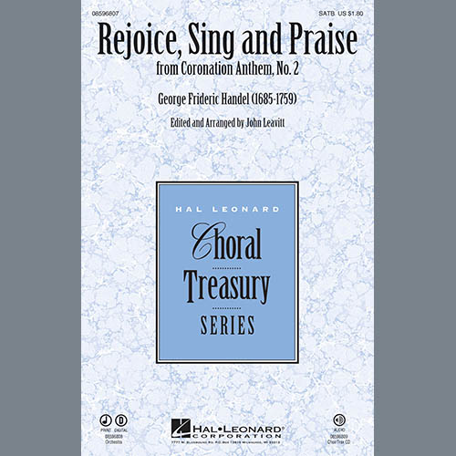 John Leavitt, Rejoice, Sing And Praise - Violin 1, Choir Instrumental Pak