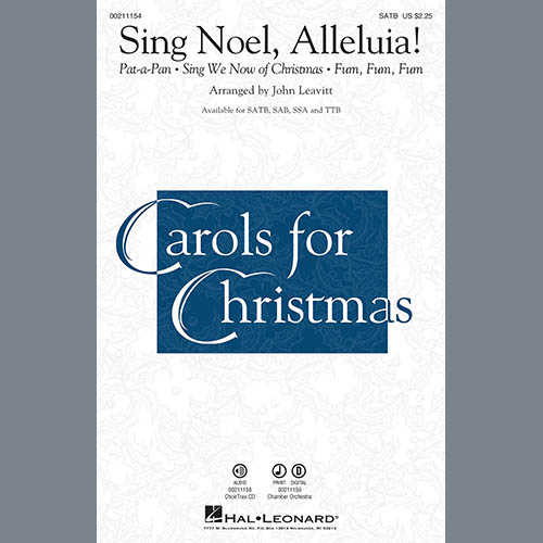 John Leavitt, Sing Noel, Alleluia!, SATB