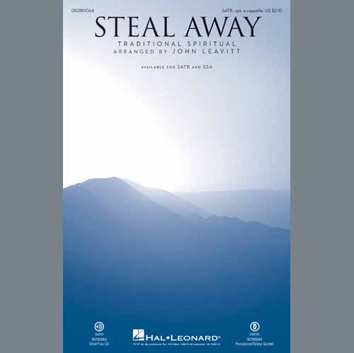 John Leavitt, Steal Away (Steal Away To Jesus), SAB