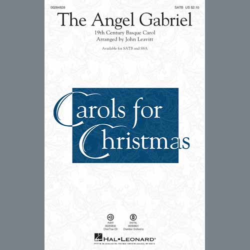 John Leavitt, The Angel Gabriel, SATB Choir
