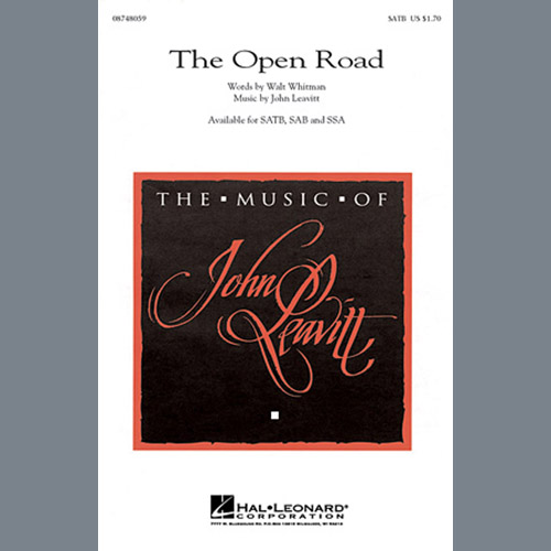 John Leavitt, The Open Road, SATB