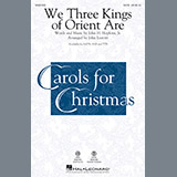 Download John Leavitt We Three Kings Of Orient Are sheet music and printable PDF music notes